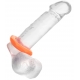 Cockring Silicone Sexagon Alpha 37mm Arancione