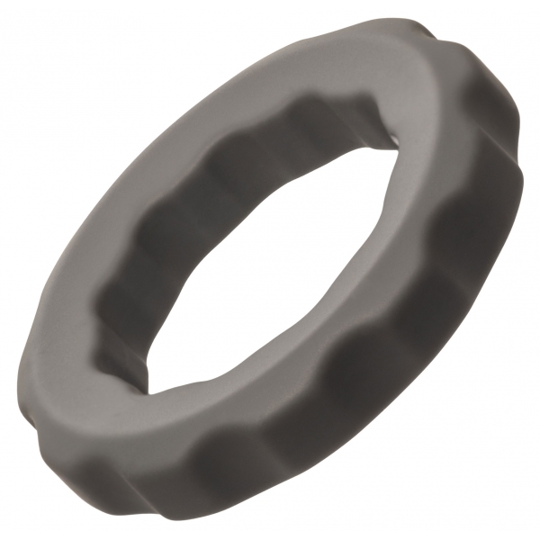 Cockring Anillo erecto silicona Alpha 37mm Gris