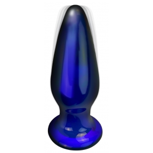 Buttocks TOYJOY The Shining Glass Buttplug Blue