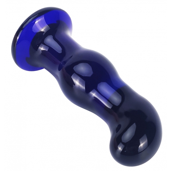The Gleaming Glass Buttplug Blue