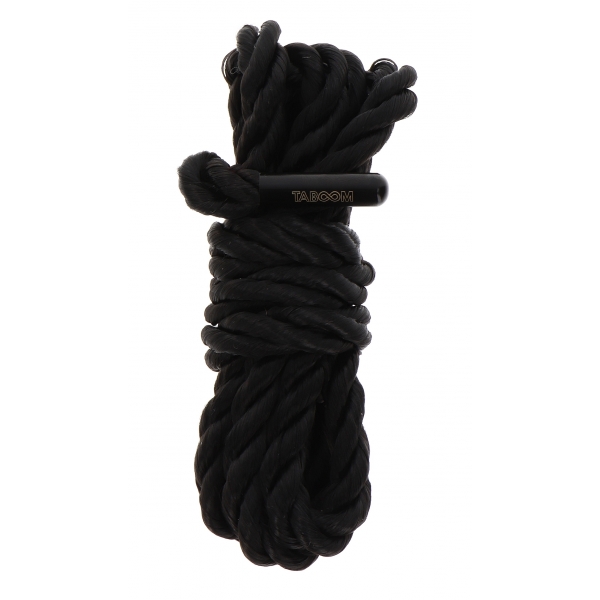 Corda Bondage Taboom 1m50 - Spessore 7mm Nero