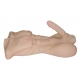 Strong Man Articulated Penis Masturbator Bust 18cm