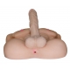 Strong Man Articulated Penis Masturbator Bust 18cm