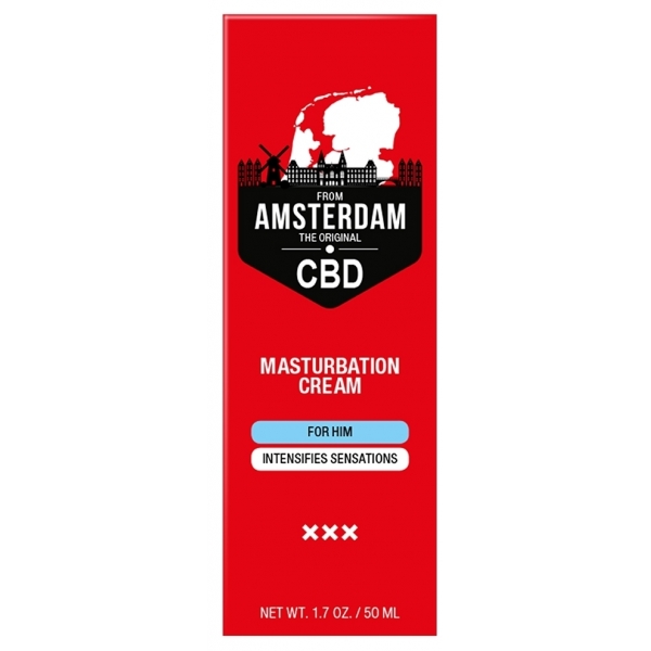 Creme para masturbação com Cbd Amsterdam XXX 50ml