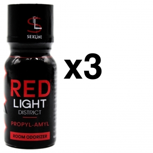 Sexline RED LIGHT DISTRICT 15ml x3