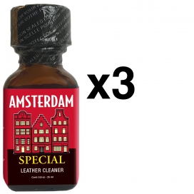 FL Leather Cleaner AMSTERDAM SPECIAL 25ml x3