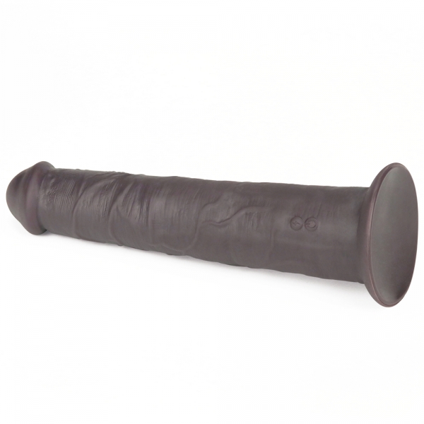 Dildo Vibratório Big Rotacock 24 x 5cm Castanho