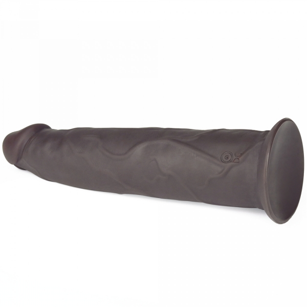 Dildo Vibratório Rotacock 22 x 5cm Castanho