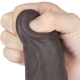 Dildo Vibratório Rotacock 22 x 5cm Castanho