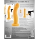 Dildo de correia vibratória Sweet Embrace 16 x 3,6cm