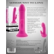 Vibrating dildo with Rabbit Somebunny To Love 13 x 3.7cm