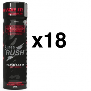 BGP Leather Cleaner SUPER RUSH BLACK LABEL Tall 24ml x18