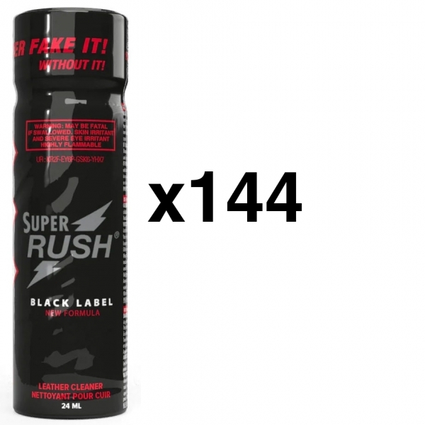 SUPER RUSH BLACK LABEL Tall 24ml x144