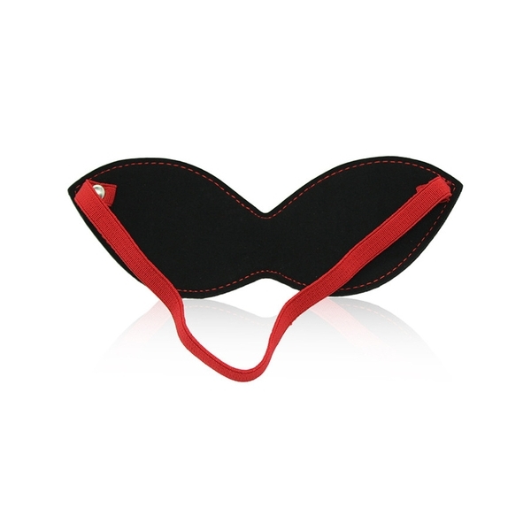 Sm Bound Luxe Mask Nero-Rosso