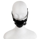 Water Cup Gag With Strap Black