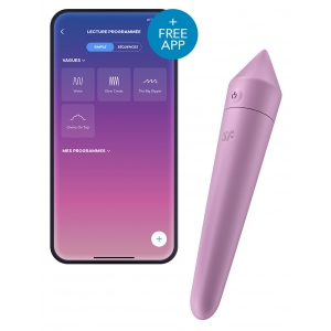 Satisfyer Estimulador de clítoris Ultra Power Bullet 8 Satisfyer Lilac