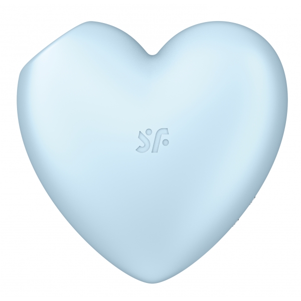 Klitoris-Stimulator Cutie Heart Satisfyer Blau