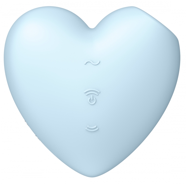 Estimulador de clítoris Cutie Heart Satisfyer Azul