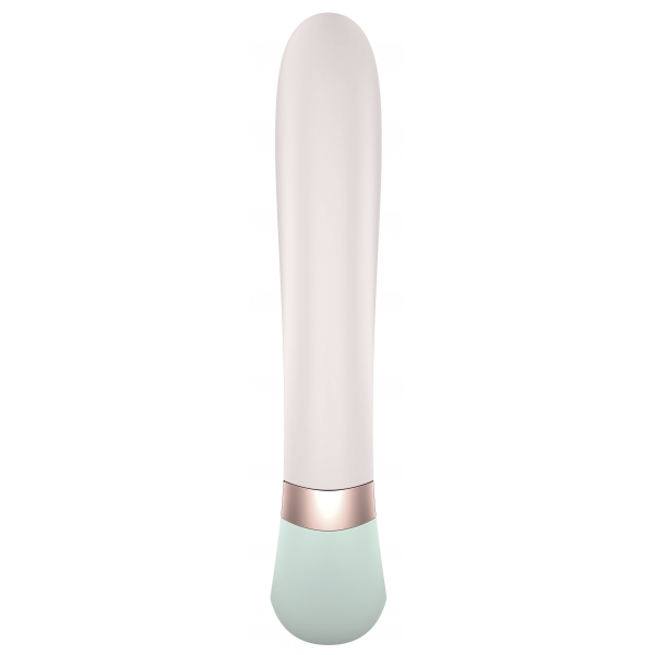 Estimulador del Punto G Heat Wave Satisfyer Connected 14 x 3,5cm Menta