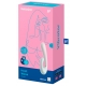 Stimolatore del punto G collegato Heat Wave Satisfyer 14 x 3,5 cm menta