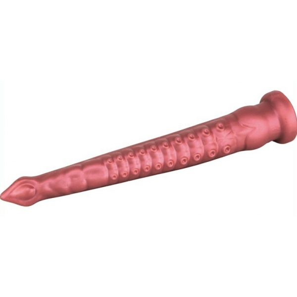 Dildo Oktoop S 30 x 4.5cm Rood