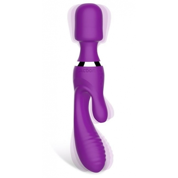 Vibro und Wand Fifteen Action Violet