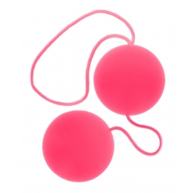 Bolas de gueixa Funky Love 3,3 cm cor-de-rosa