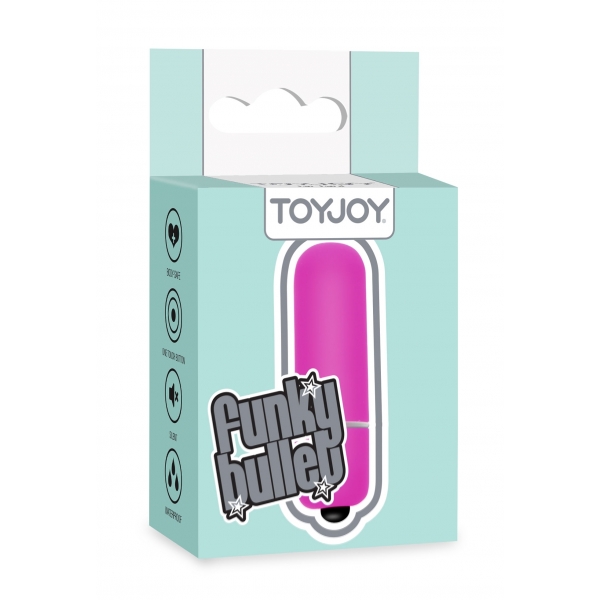 Mini Vibro Funky Bullet 5,5 cm Fúcsia