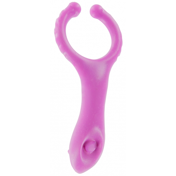 Clit-Stim C-Ring Estimulador de clitóris cor-de-rosa