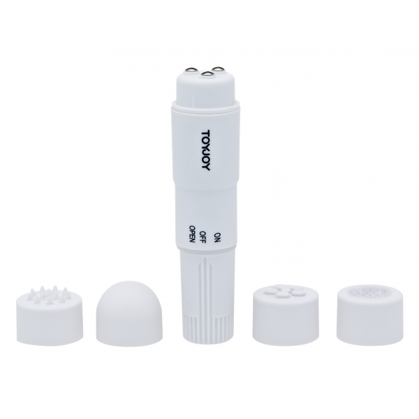 Pocket Rocket Mini Clitoral Stimulator White