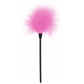Mini espanador de penas Pena sexy 22cm cor-de-rosa