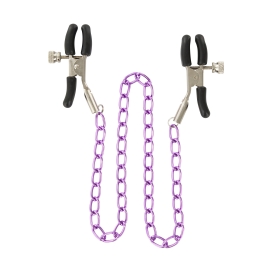 Nippelklemmen Nipple Chain Purple