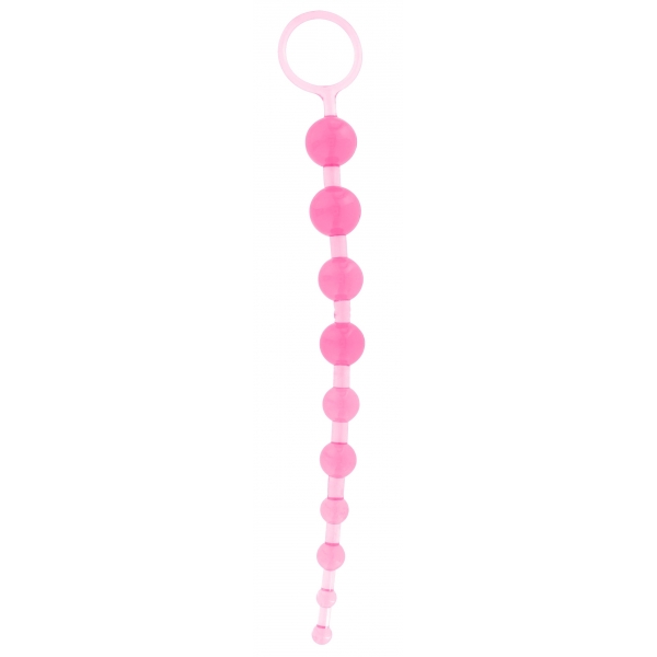 Thai Toy Beads 26 x 2.4cm Pink