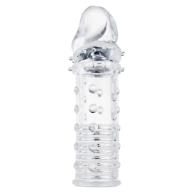 Manpower TOYJOY Penis Sleeve Stud Sleeve 15 x 4.2cm Transparent