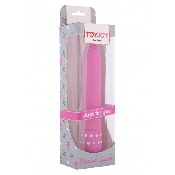 Vibro Diamond Superbe 15cm Pink