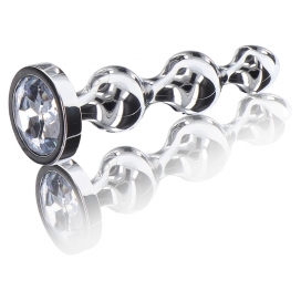 Plug Bijou Diamond Star Beads S 9.5 x 2.2cm