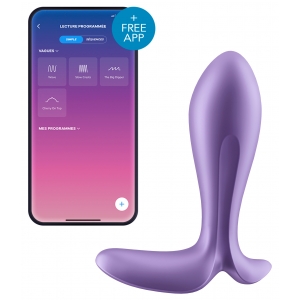 Satisfyer Intensity Plug Satisfyer 7 x 2,5 cm Viola