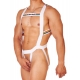 Arnés Pride Barcode Body Blanco