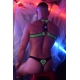 Pettorina Hex Bulldog Breedwell Verde Neon