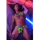 Pettorina Hex Bulldog Breedwell Verde Neon