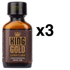 BGP Leather Cleaner KING GOLD 24ml x3