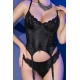 Viperia Corset Black