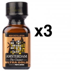 AMSTERDAM ULTRA GOLD 24ml x3