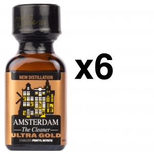 BGP Leather Cleaner AMSTERDAM ULTRA ORO 24ml x6