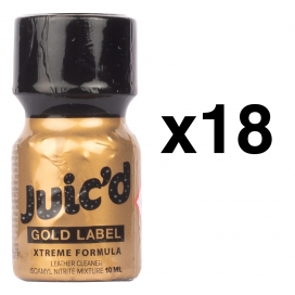 JUIC'D GOLD LABEL 10ml x18