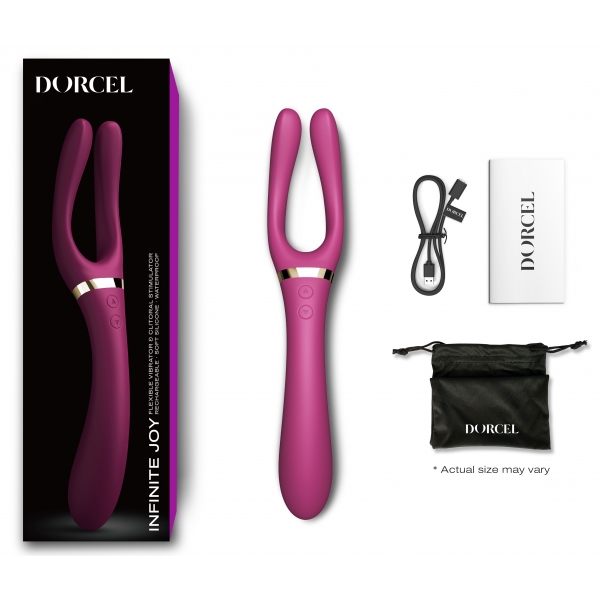 Estimulador Multifunción Dorcel Infinite Joy Morado