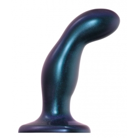 Plug Silicone Snaky Strap-On-Me M 14 x 3.8cm Blau