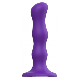 Plug Silicone Geisha Balls Strap-On-Me XL 17,5 x 4,2cm Purpura