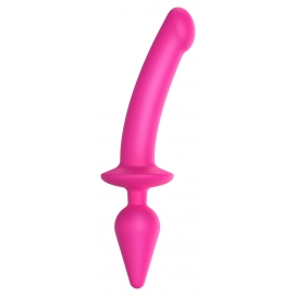 Dildo de Tomada SWITCH Strap-On-Me XXL 18 x 4cm Pink