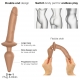 Plug Dildo Switch Realistico Strap-On-Me S 13 x 2,8 cm